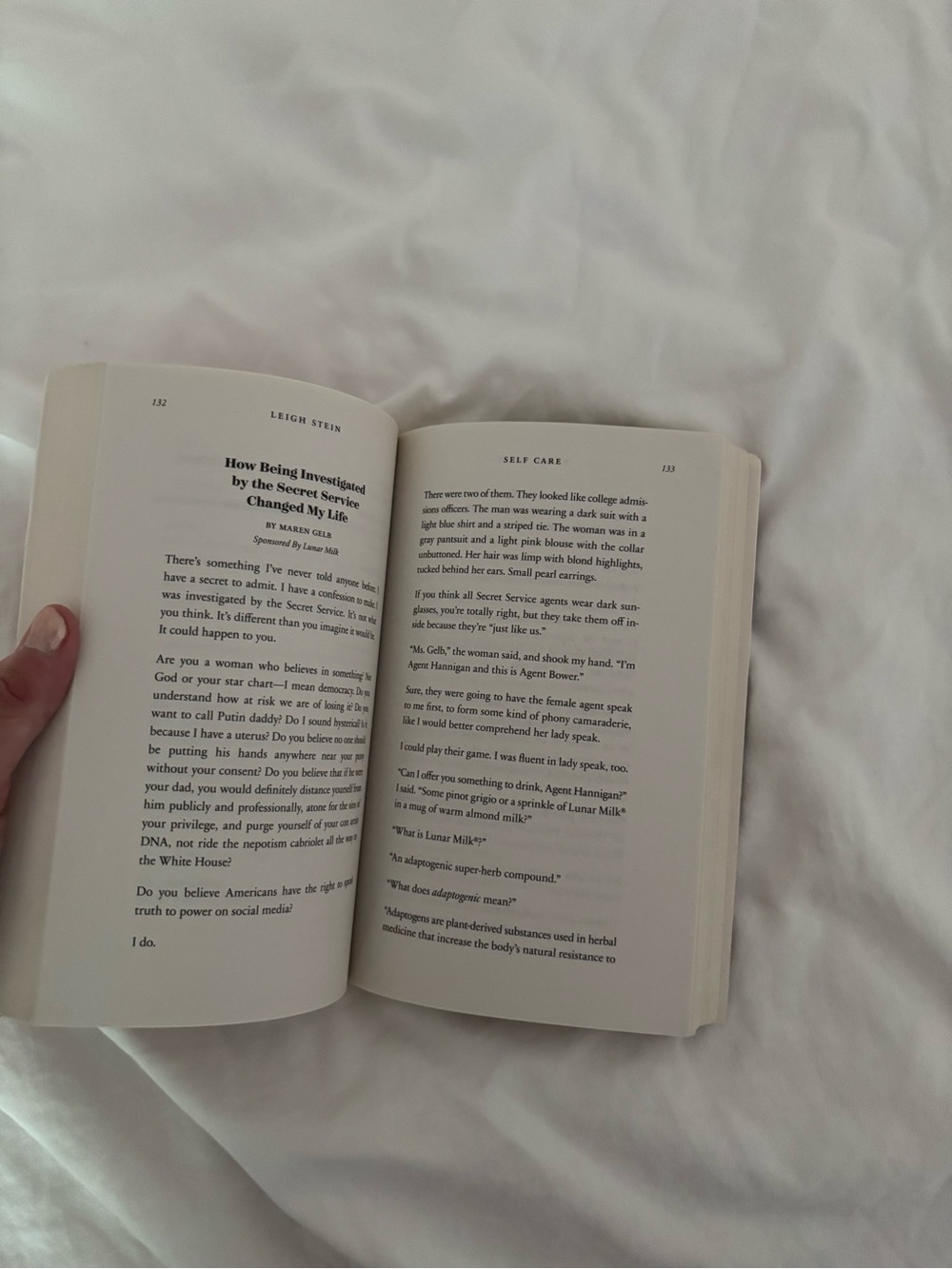 Self Care by Leigh Stein - used paperback - Picture 2 of 4